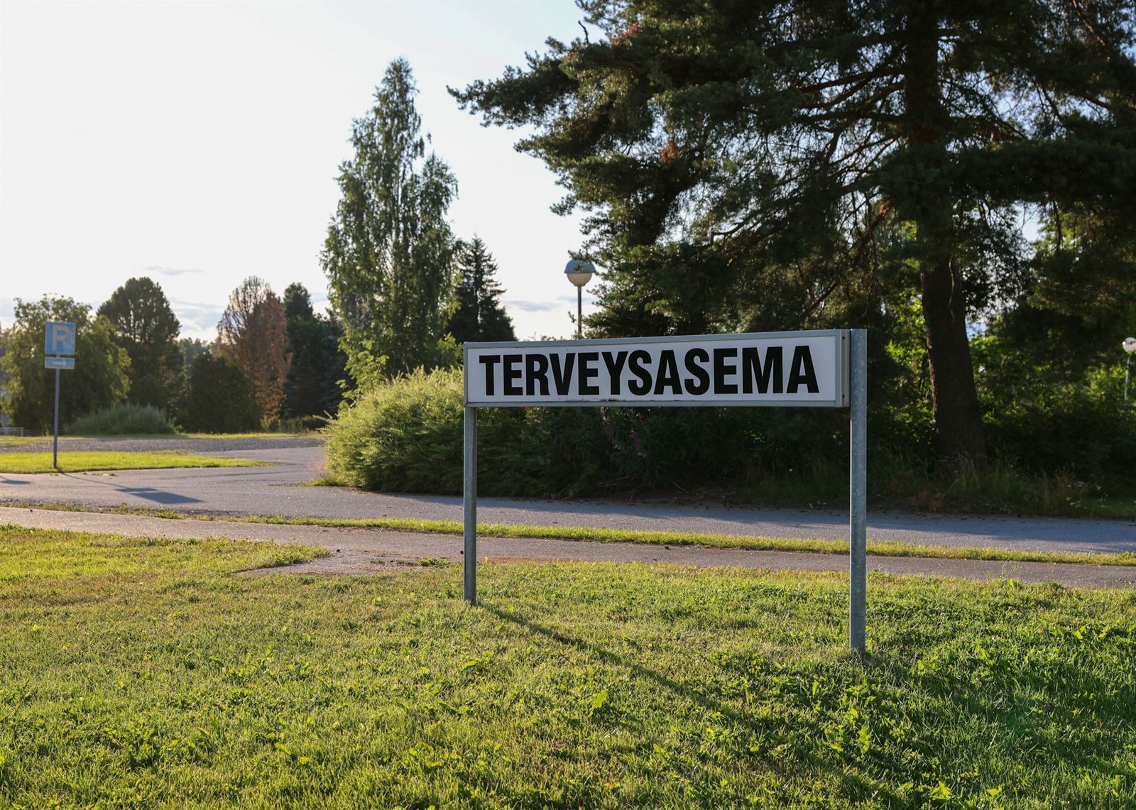 Terveysaseman kyltti