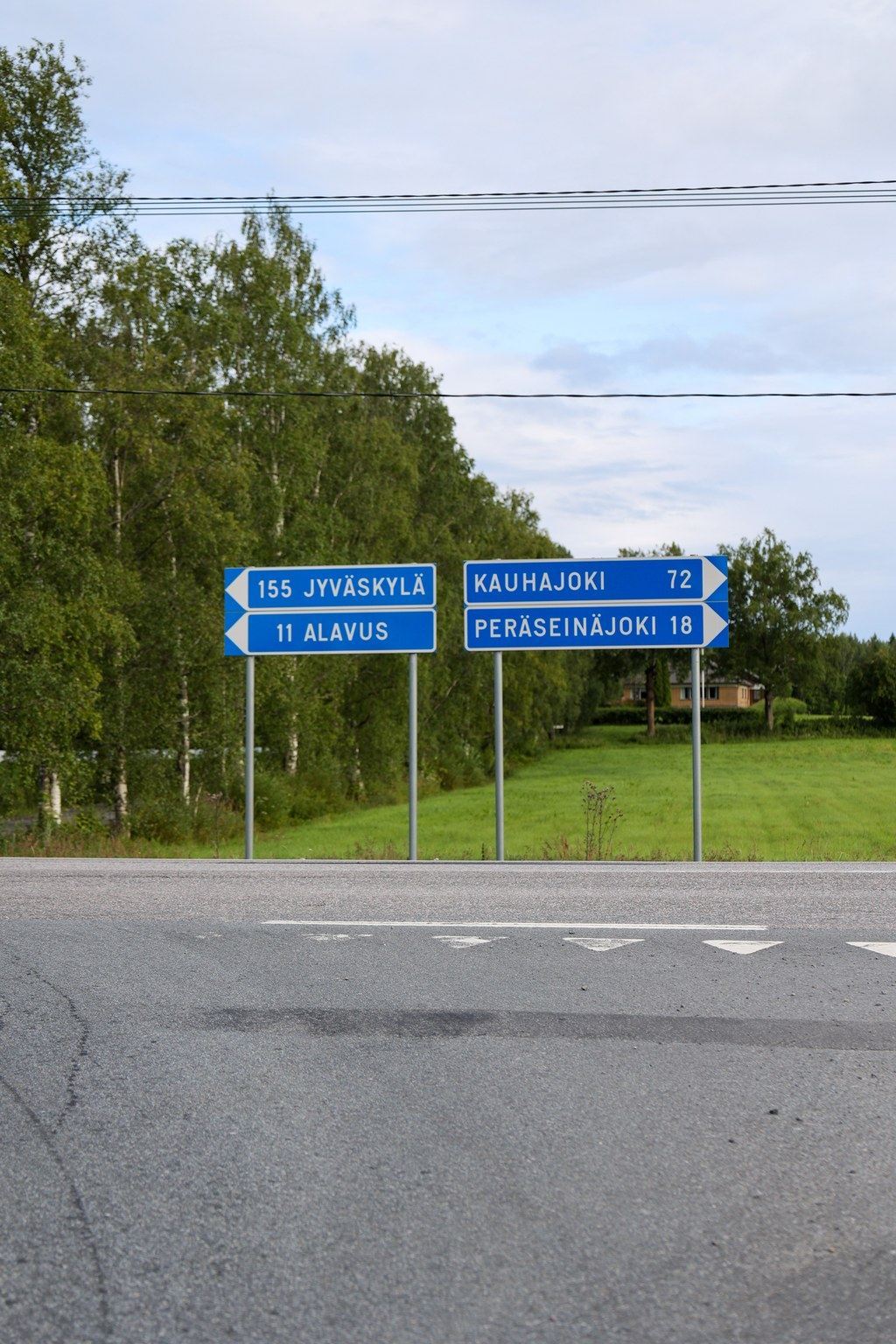 Tienviitat risteyksessä